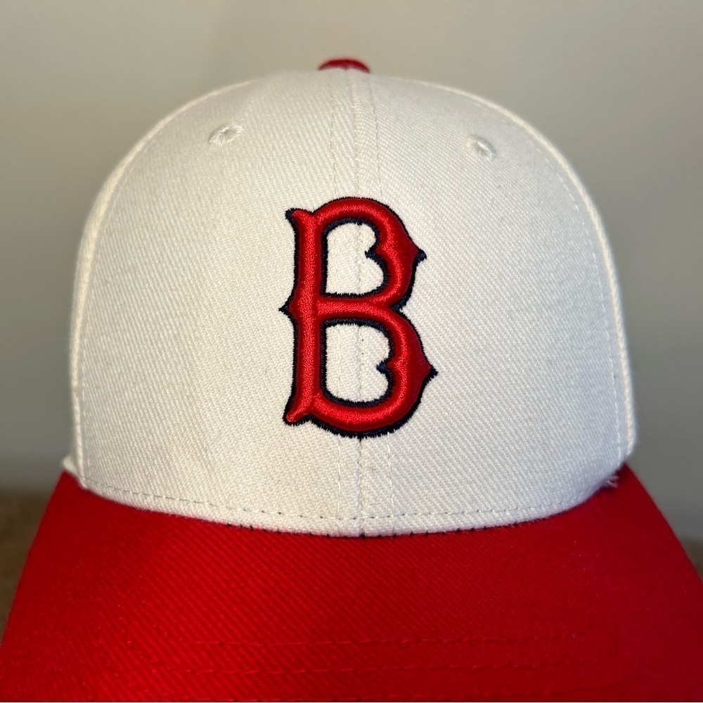 Vintage Boston Red Sox 1909 Replica Wool Fitted Baseball Hat - Picture 2 of 8